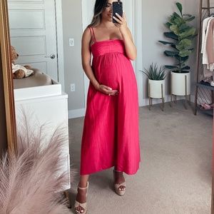 Abercrombie Textured Maxi Dress (NOT MATERNITY!)